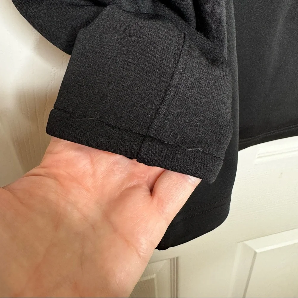 The North Face Men’s Black Full Zip‎ Mock Neck Jacket Fleece Lined Size Small